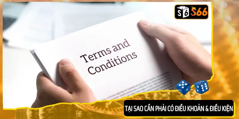 Tại sao cần phải có điều khoản và điều kiện S666?